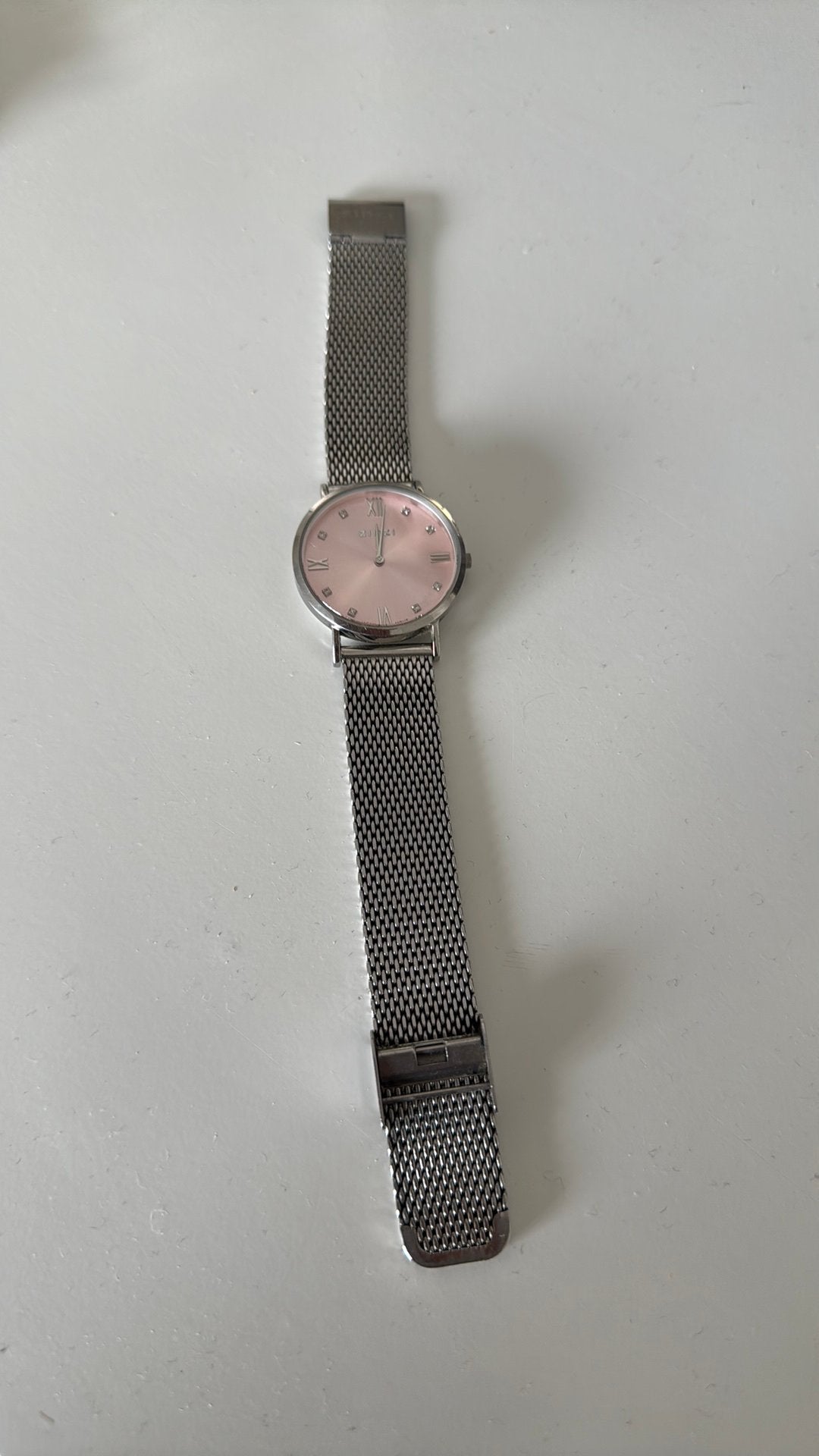 zinzi dames horloge met roze wijzerplaat, Sieraden, Tassen en Uiterlijk, Horloges | Dames, Ophalen of Verzenden, Zo goed als nieuw
