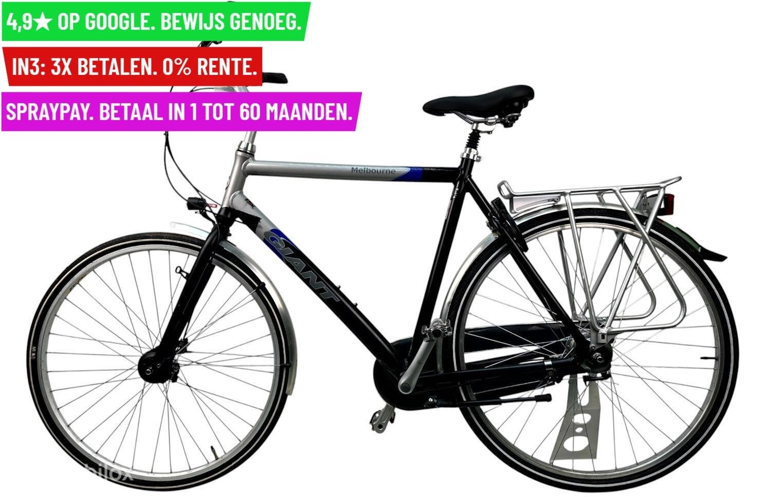 Herenfiets Giant Melburn 28"/60cm/7ver - Garantie/Levering, Fietsen en Brommers, Fietsen | Heren | Herenfietsen, 9713 Bv Groningen