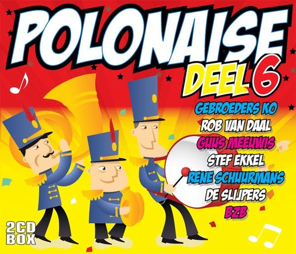 Polonaise Deel 6 (2CD), Cd's en Dvd's, Ophalen of Verzenden, Zo goed als nieuw, Levenslied of Smartlap