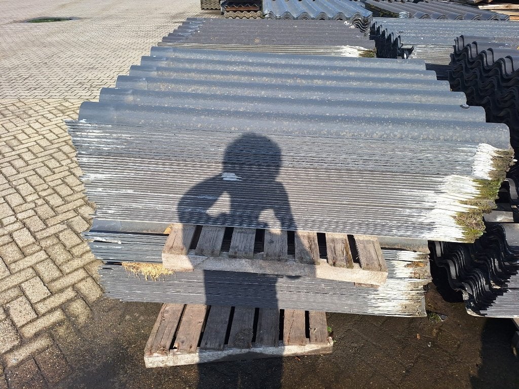 asbest vrije golfplaten, Ophalen, Kunststof, Zwart, 15 m² of meer