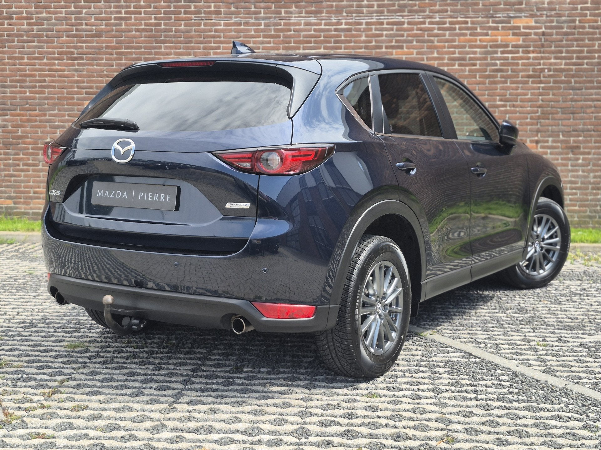 Mazda CX-5 2.0 SkyActiv-G 165 Skylease GT | AUTOMAAT | TREKH, Auto's, Gebruikt, 4 cilinders, Blauw, SUV of Terreinwagen