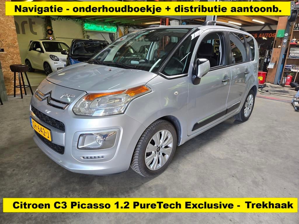 Citroen C3 Picasso 1.2 PureTech Exclusive, zeer compleet, on, Auto's, Citroën, Bedrijf, Te koop, C3 Picasso, ABS, Airbags, Airconditioning