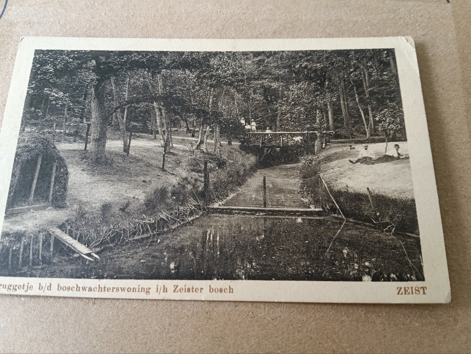 Zeister Bosch, 1921, Ophalen of Verzenden, 1920 tot 1940, Gelopen, Utrecht