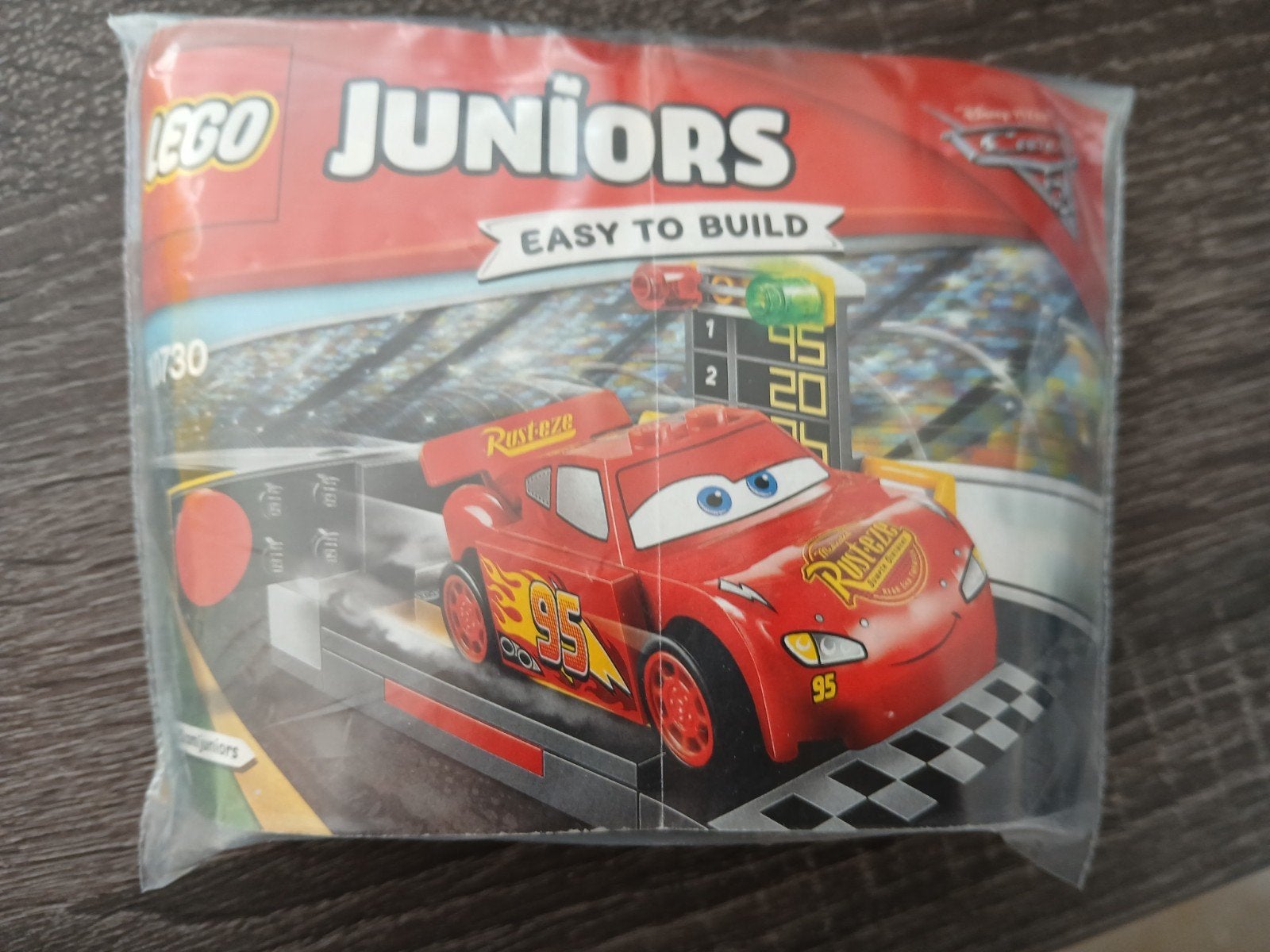 LEGO Juniors Cars 3 Lightning McQueen Race Set 10730, Overige thema's, Lego, Nieuw, Ophalen of Verzenden