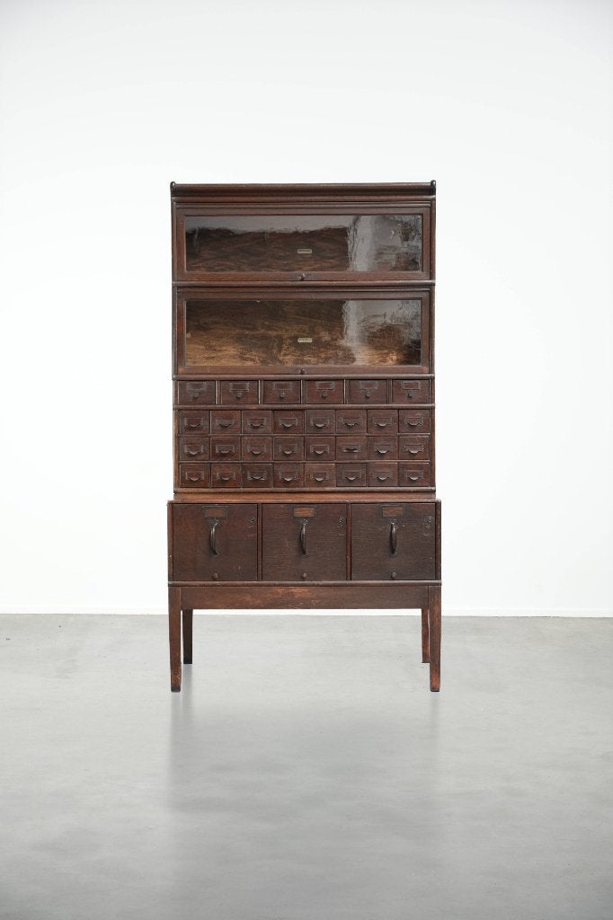 Originele 19e eeuwse globe Wernicke notaris/apothekerskast, Antiek en Kunst, Antiek | Meubels | Kasten, Ophalen