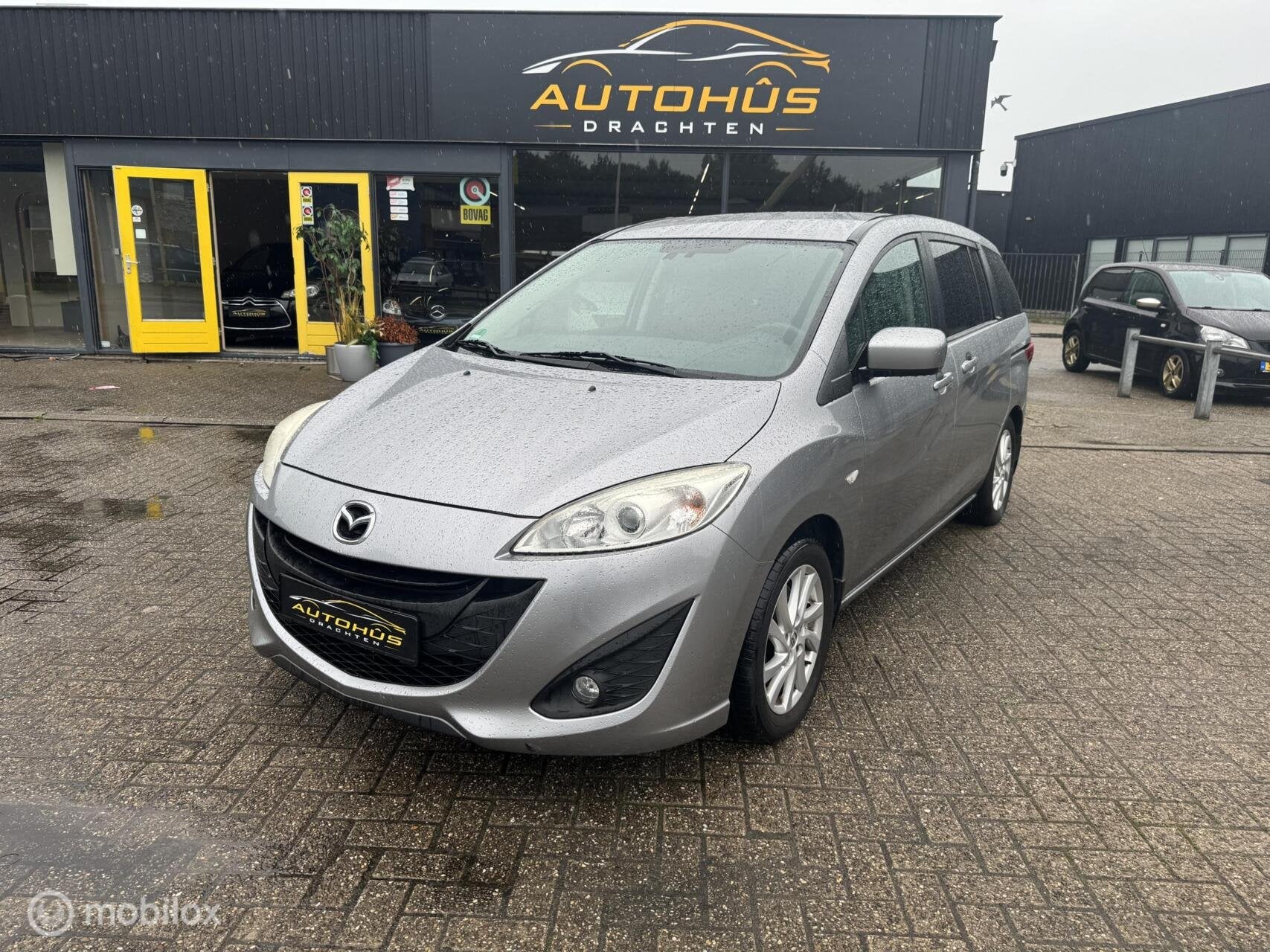 Mazda 5 1.8 TS 7 persoons airco cruise lm velgen 118998 km, Voorwielaandrijving, Stof, Gebruikt, 4 cilinders