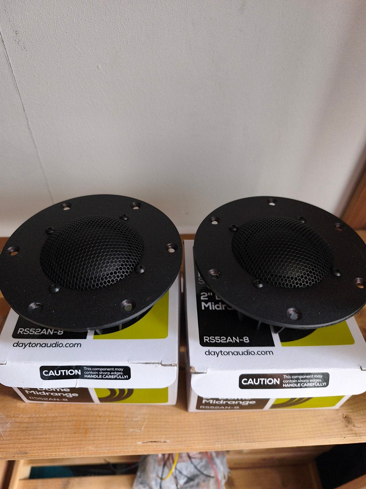 Dayton Audio RS52FN-8 2" Dome Midrange Speakers (2 stuks), Audio, Tv en Foto, Luidsprekers, Nieuw, Overige typen, Minder dan 60 watt