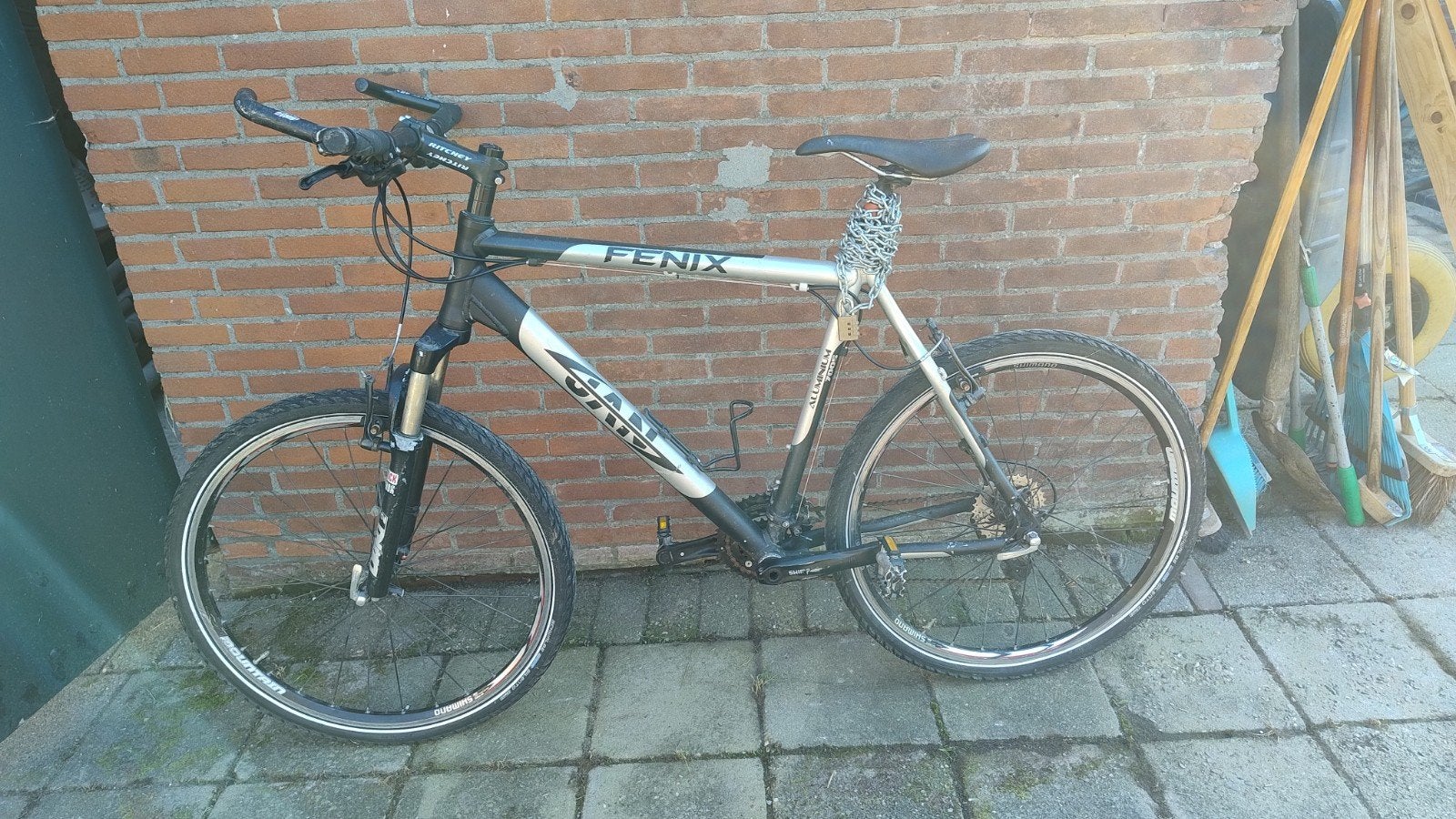 Giant Fenix Mountainbike / ATB – RockShox vering & Ritchey s, Fietsen en Brommers, Gebruikt, Meer dan 20 versnellingen, Vering