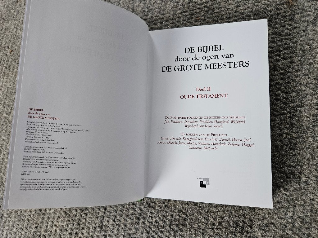 de bijbel door de ogen van de grote meesters 2010, Verzenden, Zo goed als nieuw, S.P.A. Florence