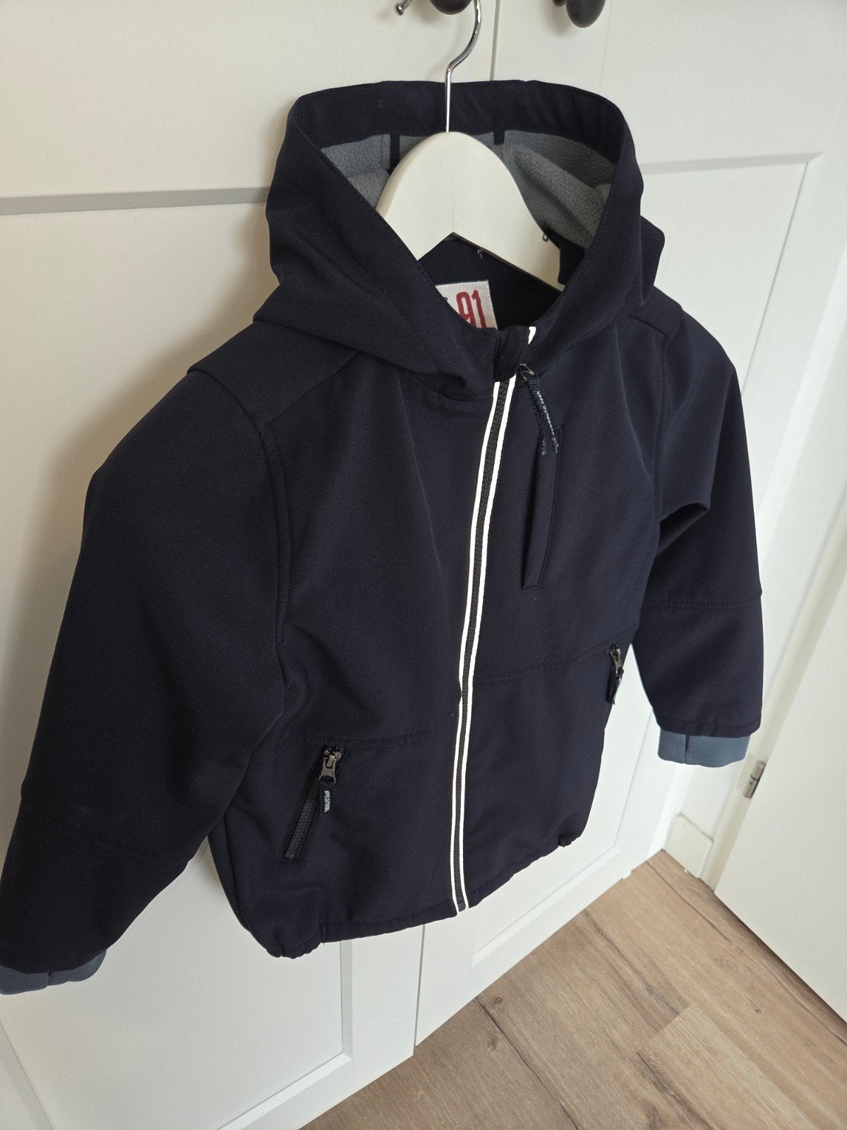 Noppies herfst regenjas donkerblauw maat 134 jongen, Ophalen of Verzenden, Zo goed als nieuw, Jongen, Noppies