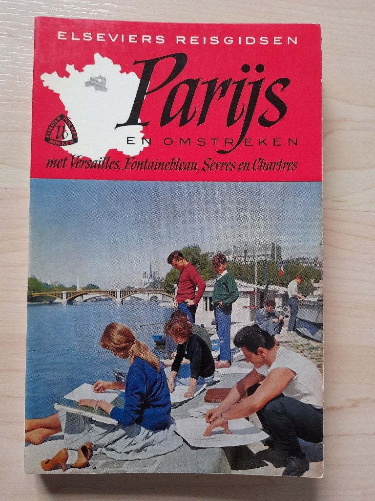 ELSEVIERS REISGIDS PARIJS EN OMSTREKEN MET VERSAILLES, Boeken, Reisgidsen, Europa, Ophalen of Verzenden, Reisgids of -boek, Gelezen