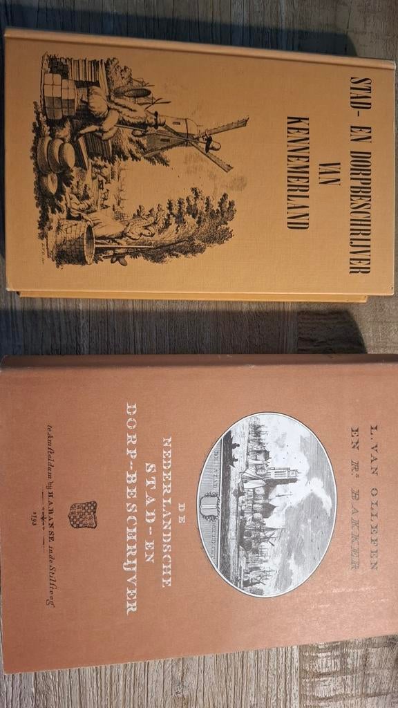 De Nederlandsche stad- en dorpbeschrijver, Ophalen of Verzenden, Zo goed als nieuw, L. van Ollefen
