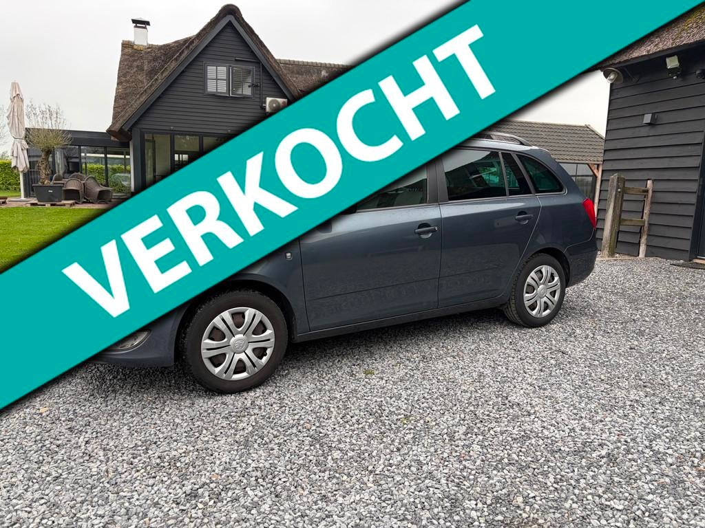 Skoda Fabia Combi 1.2 TSI Sprint, Auto's, Skoda, Bedrijf, Fabia, ABS, Airbags, Airconditioning, Bluetooth, Boordcomputer, Centrale vergrendeling