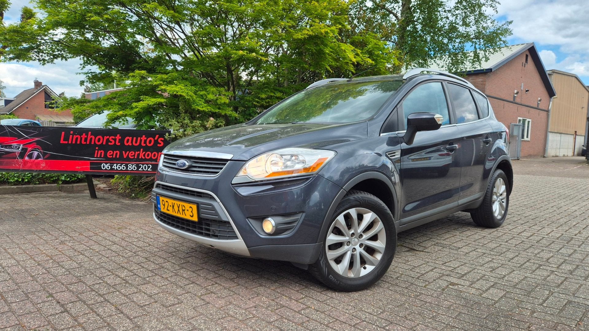 Ford Kuga 2.0 TDCi Titanium 4WD navi euro 5 bj 2010, Auto's, Ford, 1513 kg, Euro 5, 136 pk, Gebruikt