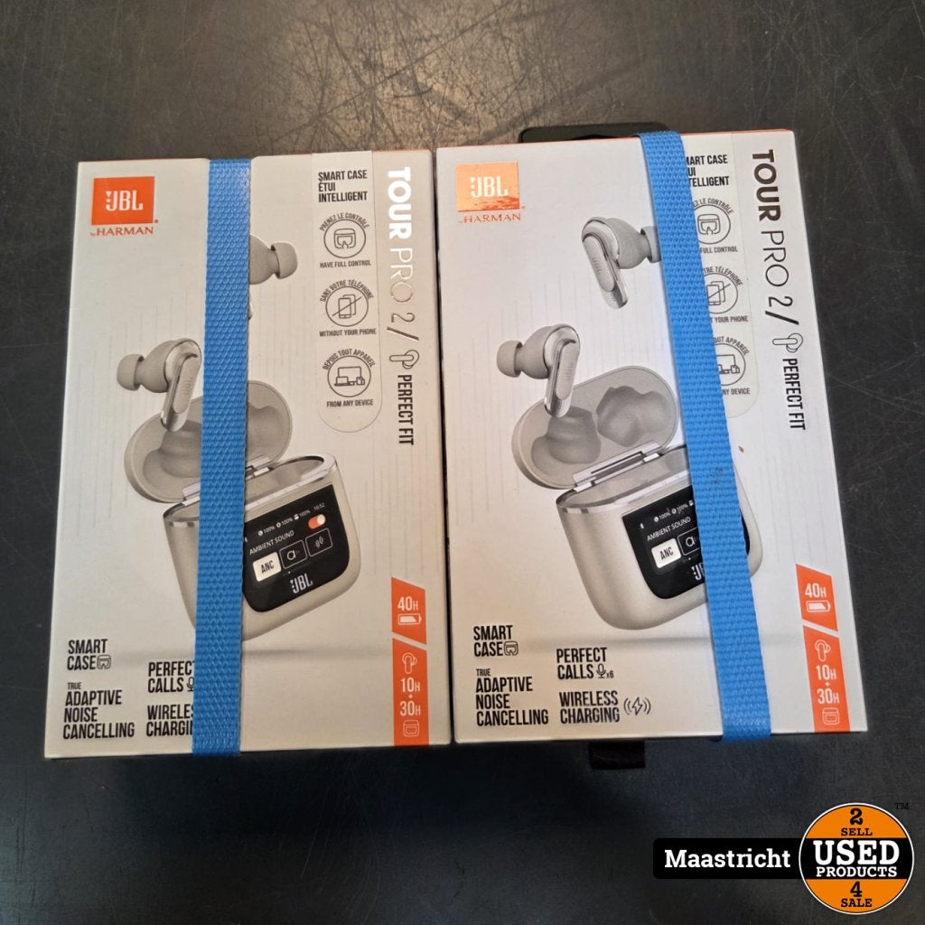 JBL Tour Pro 2, Wit | NIEUW | elders 129 euro, JBL, Gebruikt, Support@jbl.com, 400 Atlantic Street
Stamford, CT 06901
USA
