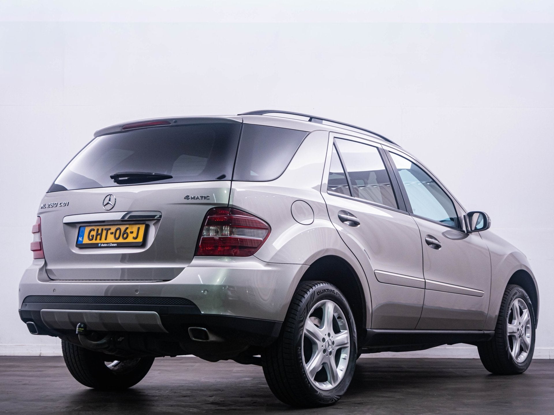Mercedes-Benz M-klasse 280 CDI 'Automaat' PDC|Clima|incl BTW, Automaat, Gebruikt, Zwart, 190 pk
