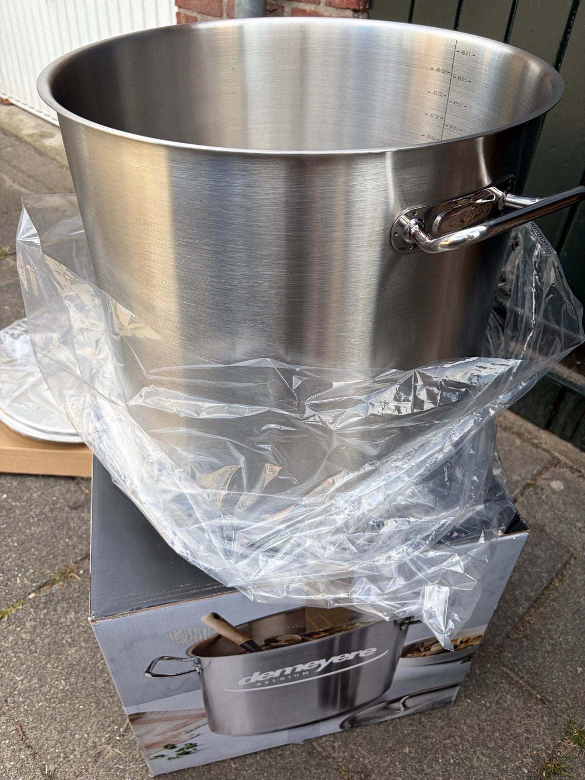 Demeyere Classic Pro 3 Soeppan 50 liter - 40 cm - Profession, Huis en Inrichting, Keuken | Potten en Pannen, Demeyere, Atealaan 63, 2200 Herentals, België