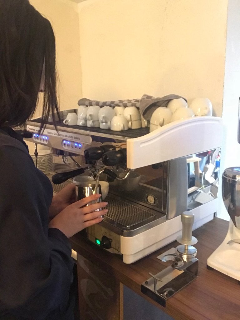 Faema E98 RE Espresso pistonmachine koffie-apparaat, Espresso apparaat, Zo goed als nieuw, Koffiebonen, 2 tot 4 kopjes