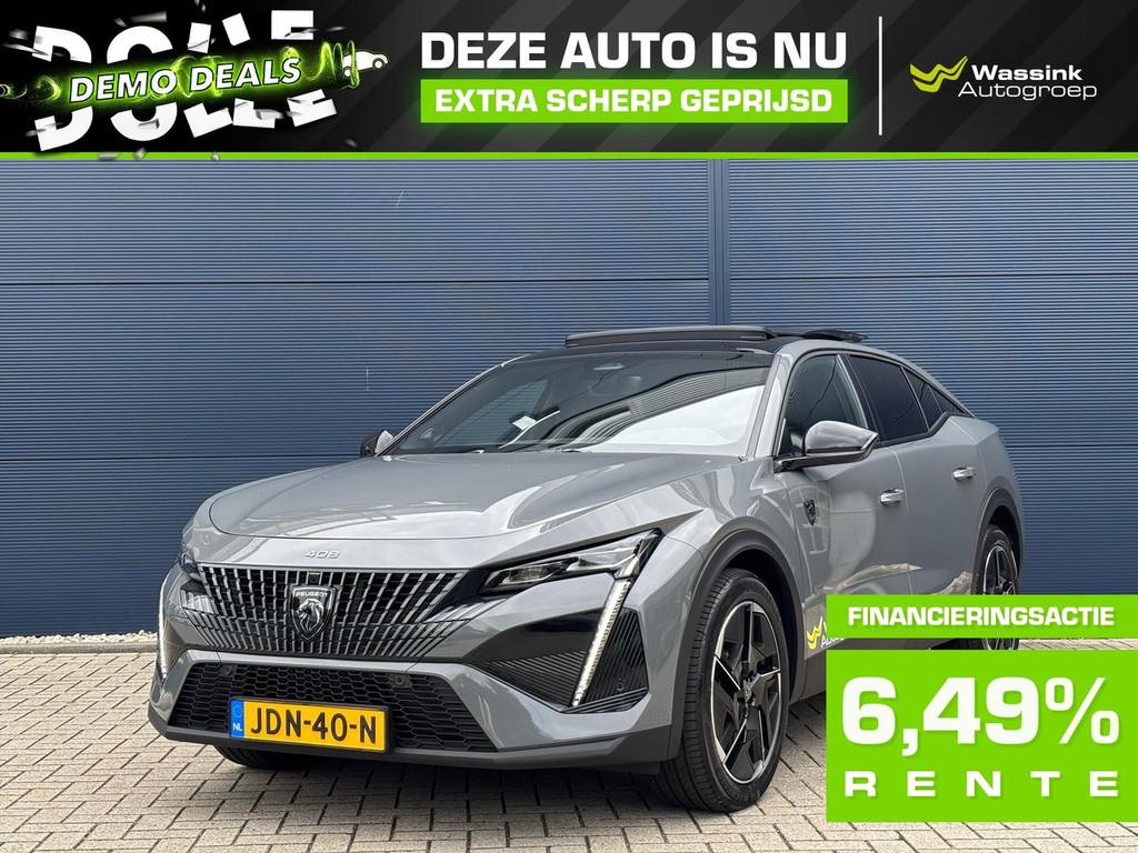 Peugeot 408 58kWh 210pk GT Avantage | Focal | Schuifdak | Ma, Auto's, Automaat, Gebruikt, 209 pk, Te koop