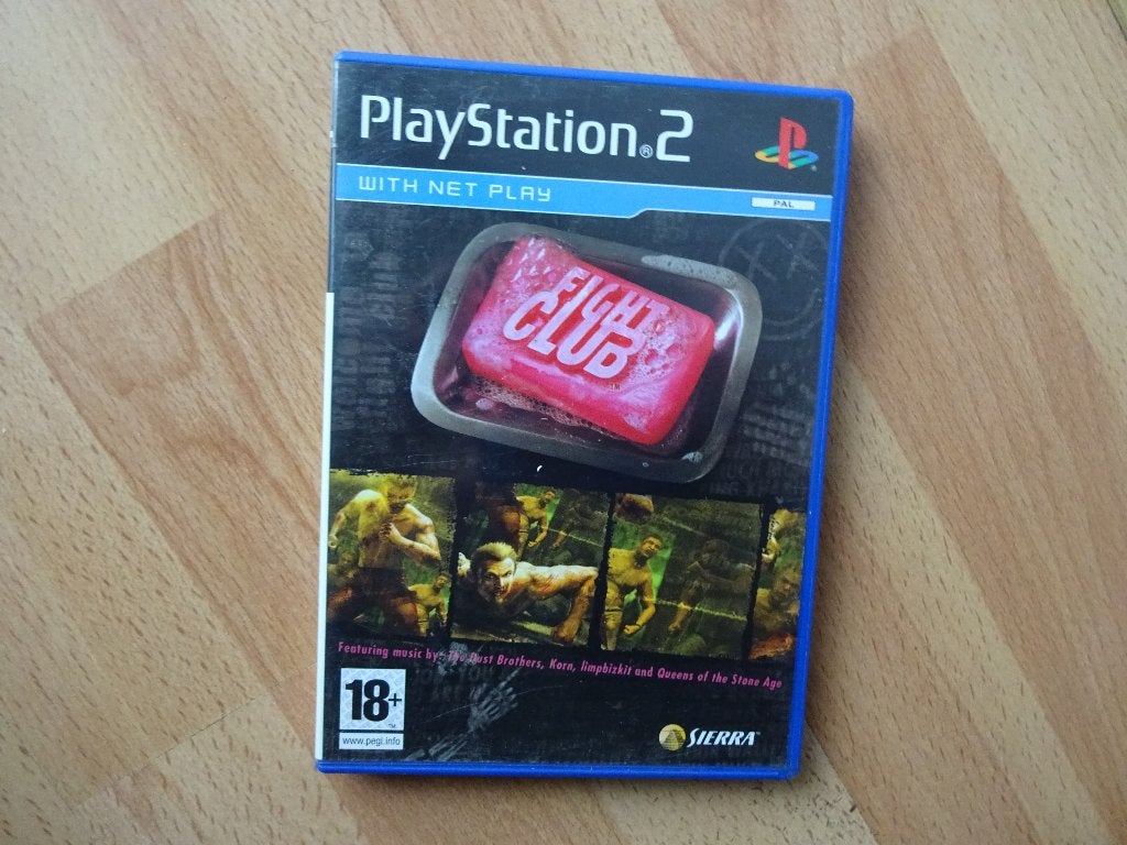 PS2 Fight Club , Sony PlayStation 2 Game, Spelcomputers en Games, Gebruikt, Vanaf 18 jaar, Vechten, 2 spelers