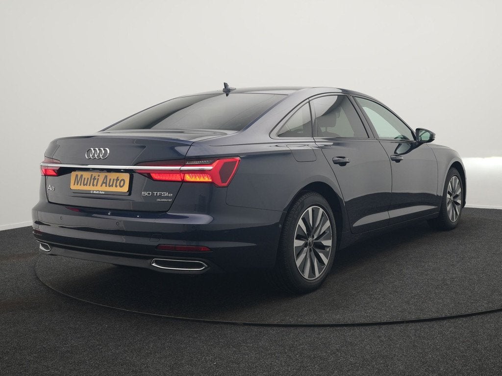 Audi A6 Limousine 50 TFSI e Quattro Proline PHEV 300pk Deale, Auto's, Automaat, Gebruikt, Zwart, 4 cilinders
