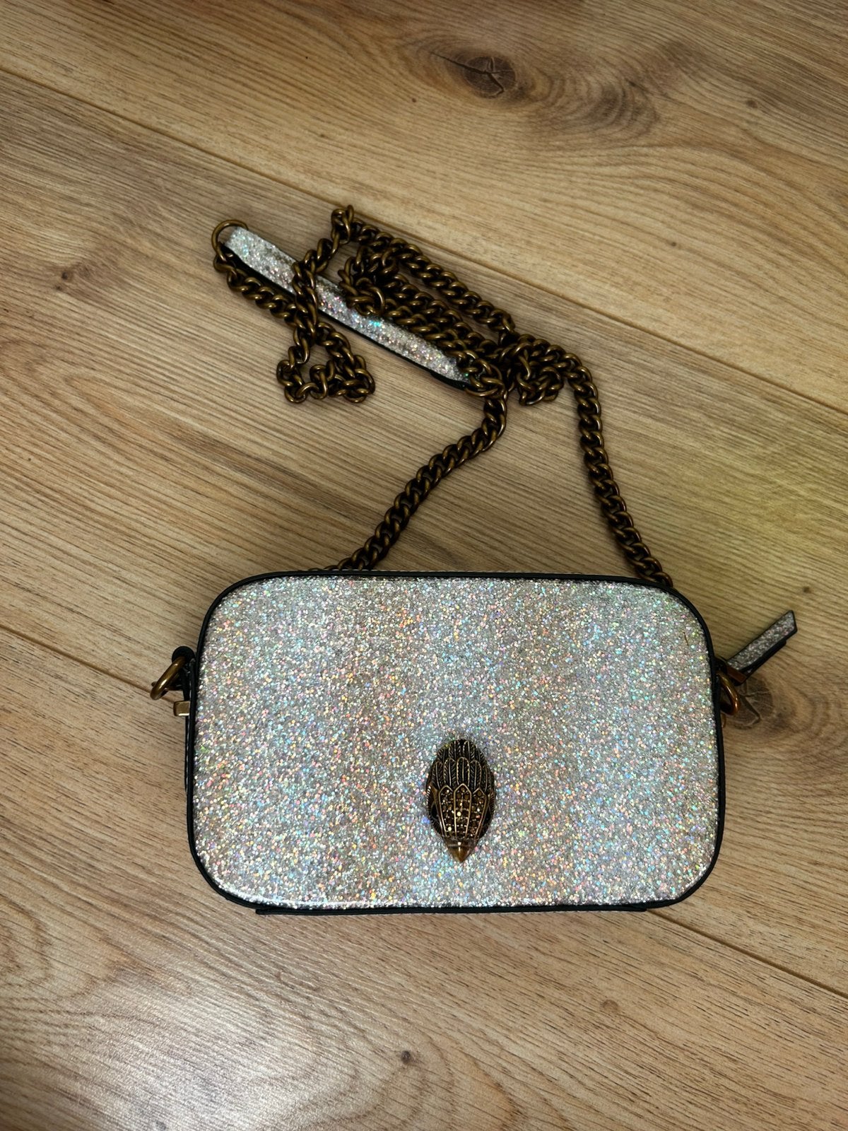 Kurt Geiger London Glitter Schoudertasje, Ophalen of Verzenden, Zo goed als nieuw, Overige kleuren, Schoudertasje