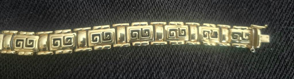 Armband 14 krt 585, Sieraden, Tassen en Uiterlijk, Armbanden, Verzenden, Gebruikt, Goud, Goud