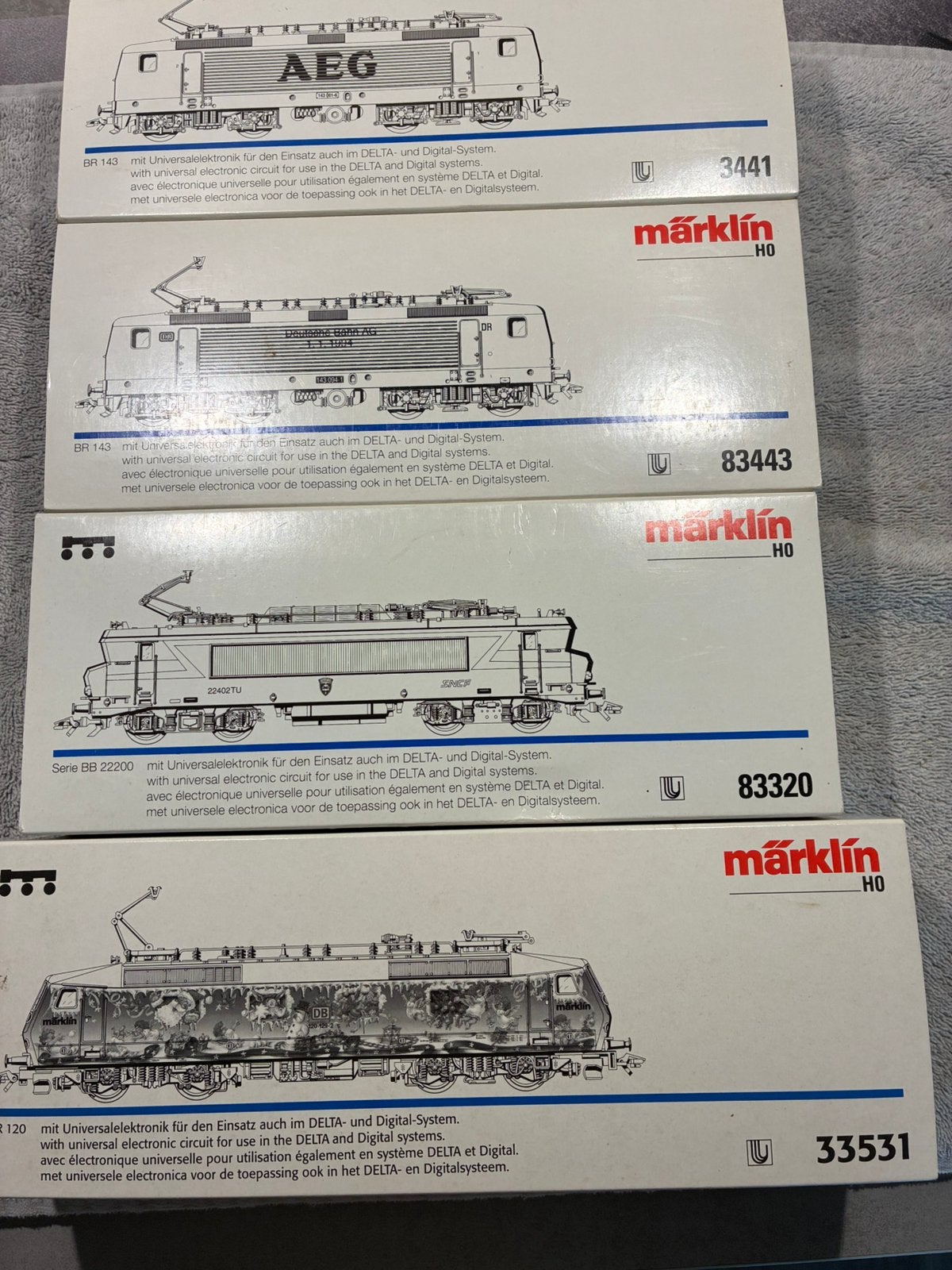 Marklin delta locs, Wisselstroom, Locomotief, Nieuw, Ophalen of Verzenden