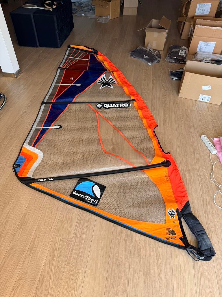 Complete windsurfset!, Watersport en Boten, Windsurfen, Ophalen, Zo goed als nieuw, Complete set