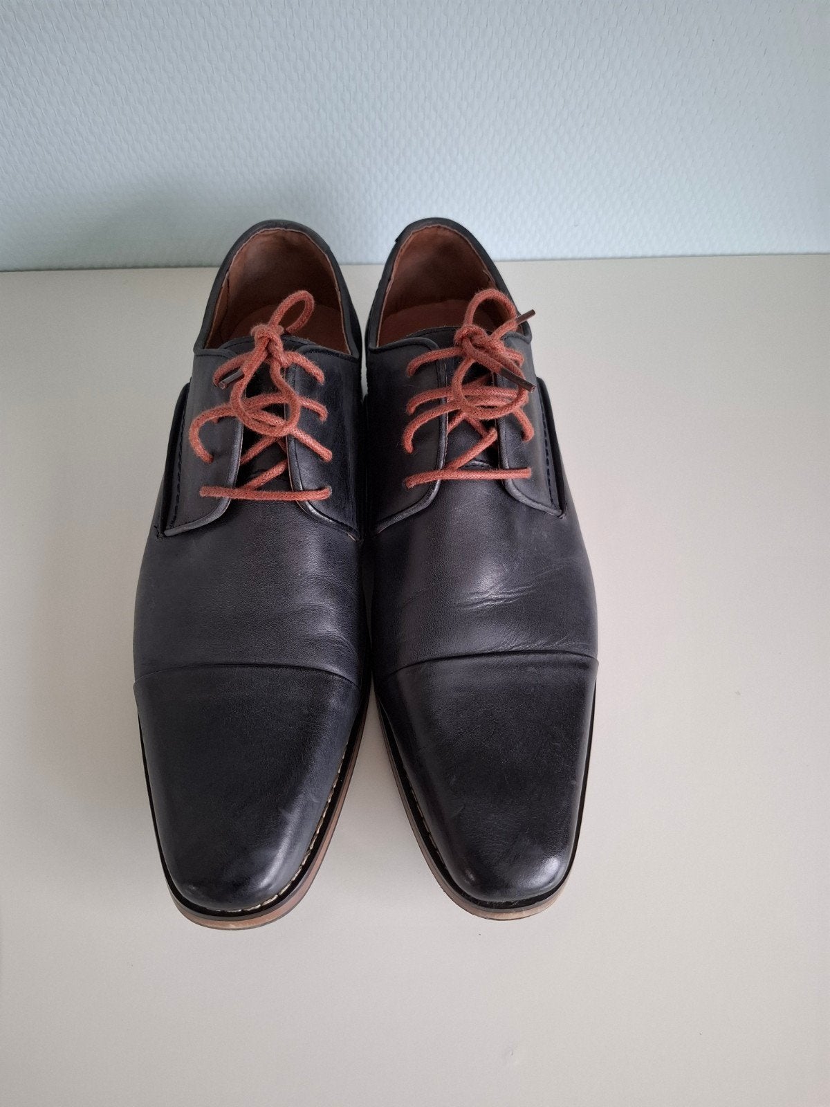 Piure nette herenschoenen - Maat 42, Kleding | Heren, Blauw, Ophalen of Verzenden, Piure, Gedragen