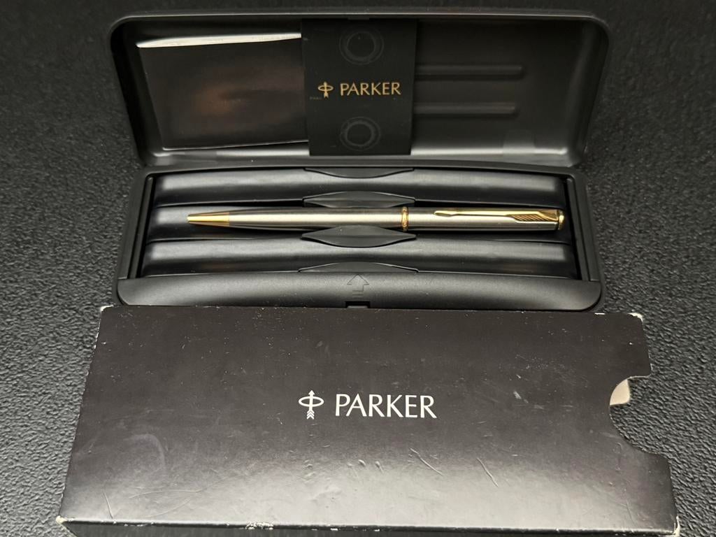 Parker balpen met Citroën logo, Ophalen of Verzenden, Parker, Balpen, Met reclame