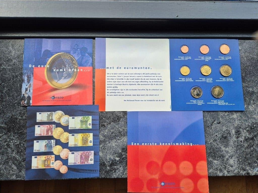 Uitgave Setje : De euro komt eraan, Verzenden, Overige landen, Overige waardes, Setje