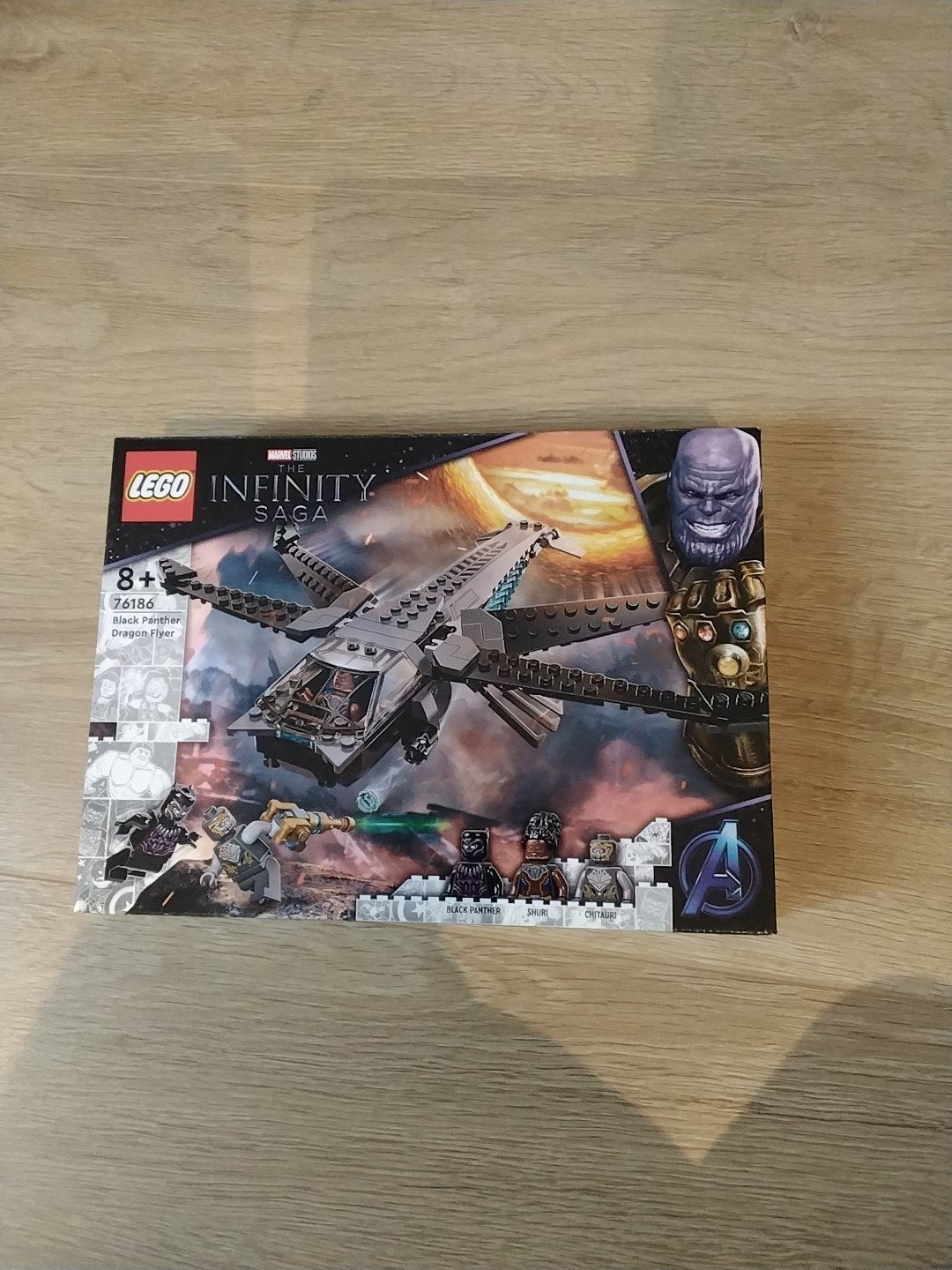 LEGO Marvel 76186 Black Panther Dragon Flyer NIEUW, Ophalen of Verzenden