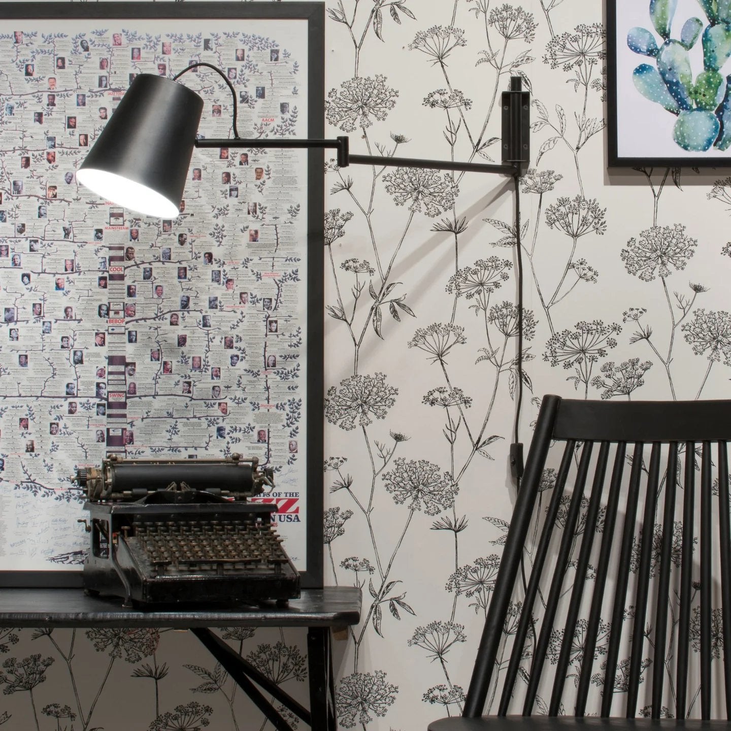 2x it's about RoMi Brisbane Wandlamp – Zwart (nieuw), Ophalen, Nieuw, E27 (groot), Minder dan 100 cm