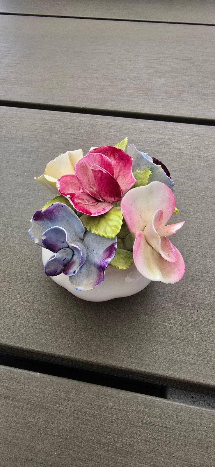 Royal Albert Bone China Sweet Pea Bloemenbeeldje, Ophalen of Verzenden