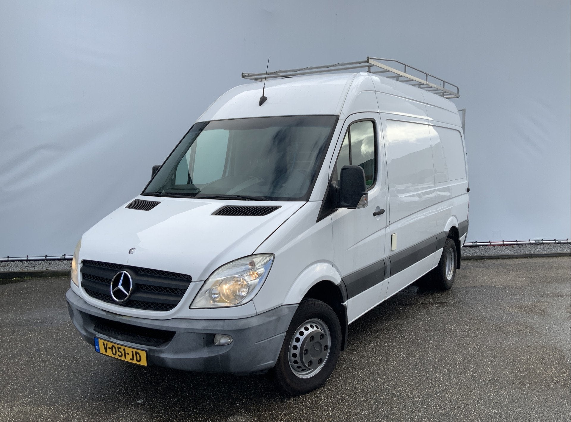 Mercedes-Benz Sprinter 516 2.2 CDI 366 L2H2 Airco Cruise Tre, Auto's, Euro 5, Gebruikt, 4 cilinders, Wit