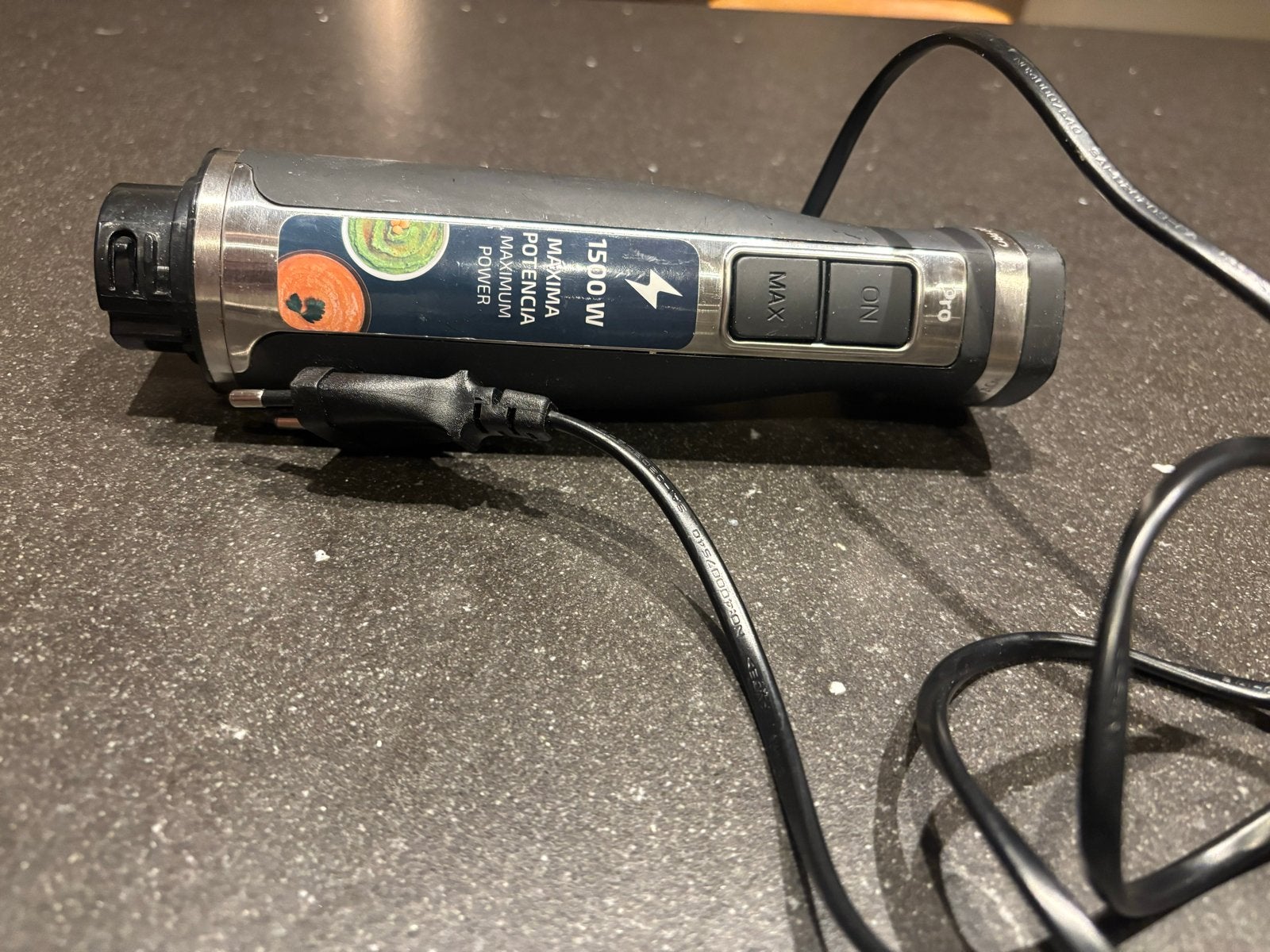 Cecotec PowerGear 1500 Pro Staafmixer - 1500W, Ophalen of Verzenden, Gebruikt