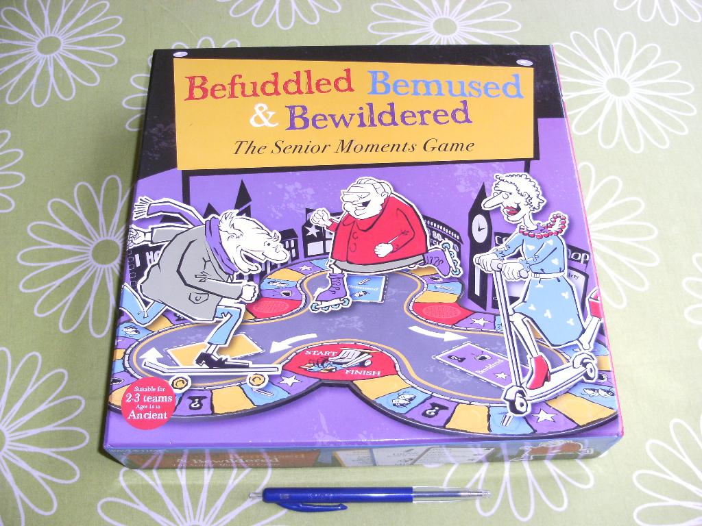 Befuddled Bemused and Bewildered bordspel (Engelstalig), Vijf spelers of meer, Ophalen of Verzenden, Zo goed als nieuw