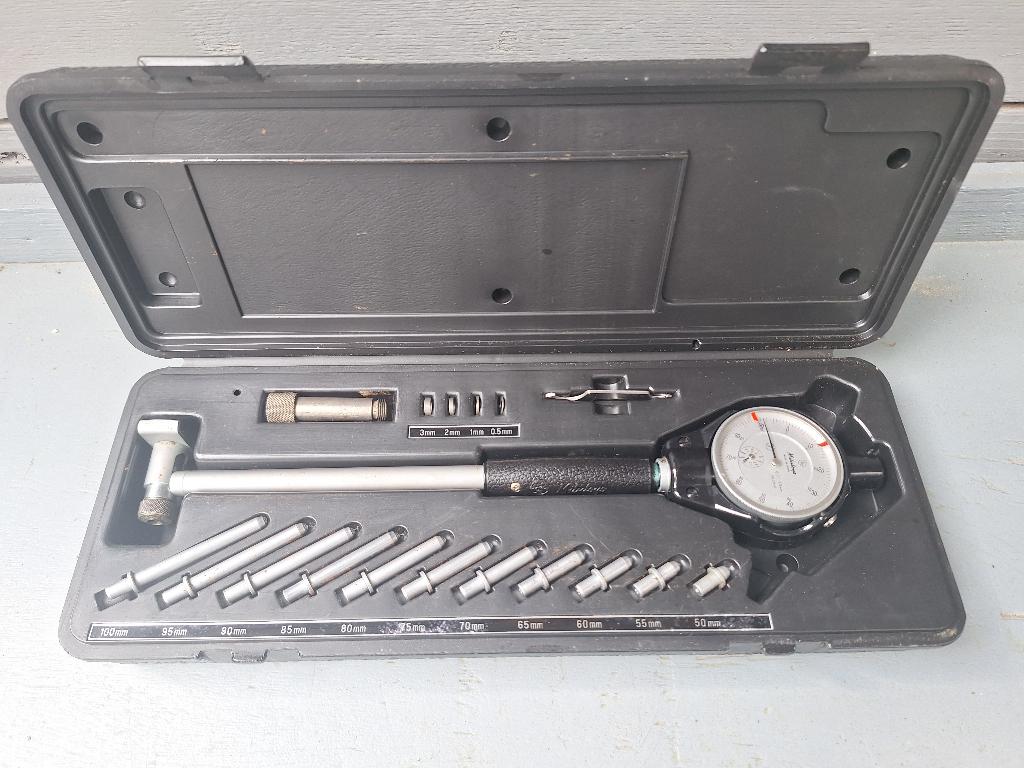 Mitutoyo 511-174 binnenmeter / binnenmeettaster set, Doe-het-zelf en Verbouw, Gereedschap | Handgereedschap, Ophalen of Verzenden