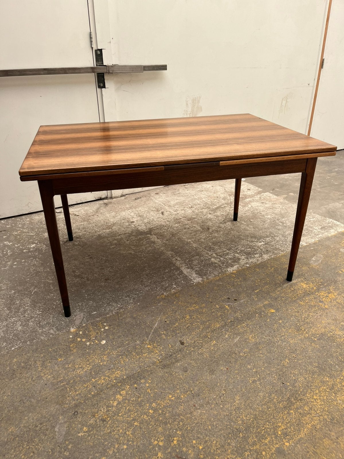 Grote Moller eettafel gesigneerd denemarken vintage retro, Gebruikt, Teakhout, 200 cm of meer, Rechthoekig