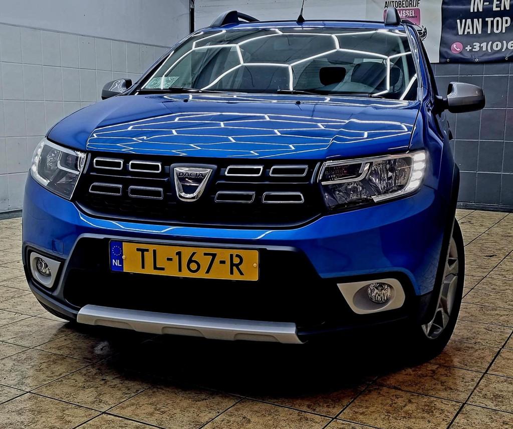 Dacia Sandero 0.9 TCe SL Stepway/ 1 JAAR GARANTIE / TOP DEAL, Auto's, Dacia, Voorwielaandrijving, 898 cc, Euro 6, Blauw