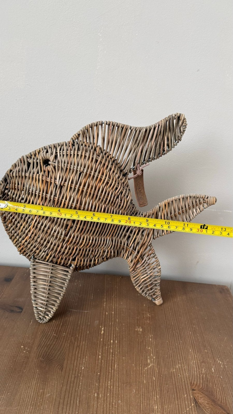 Rivièra Maison rotan vis decoratie, Ophalen of Verzenden, Natuurlijk materiaal, Bruin, Landelijk