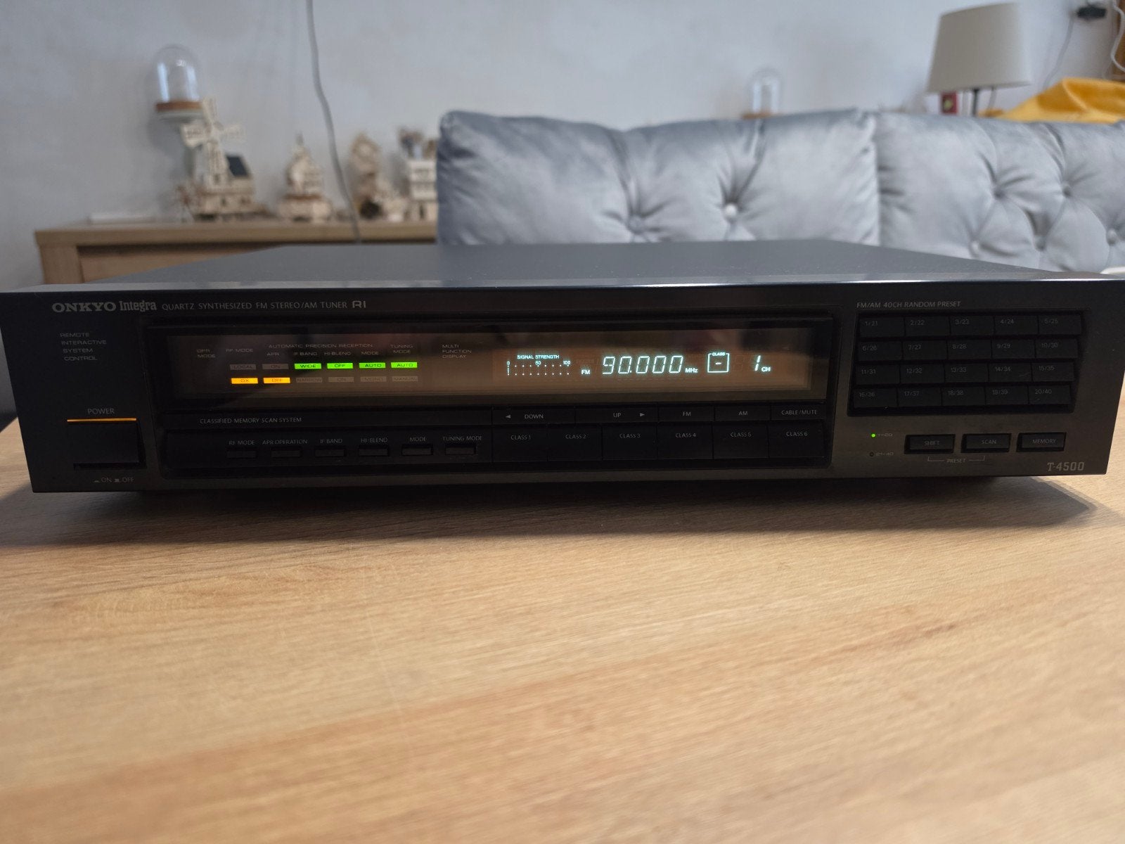 Onkyo Integra T-4500 tuner, Ophalen of Verzenden, Gebruikt, Analoog