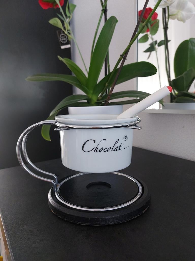 Chocolade fondue set, Ophalen, Zo goed als nieuw