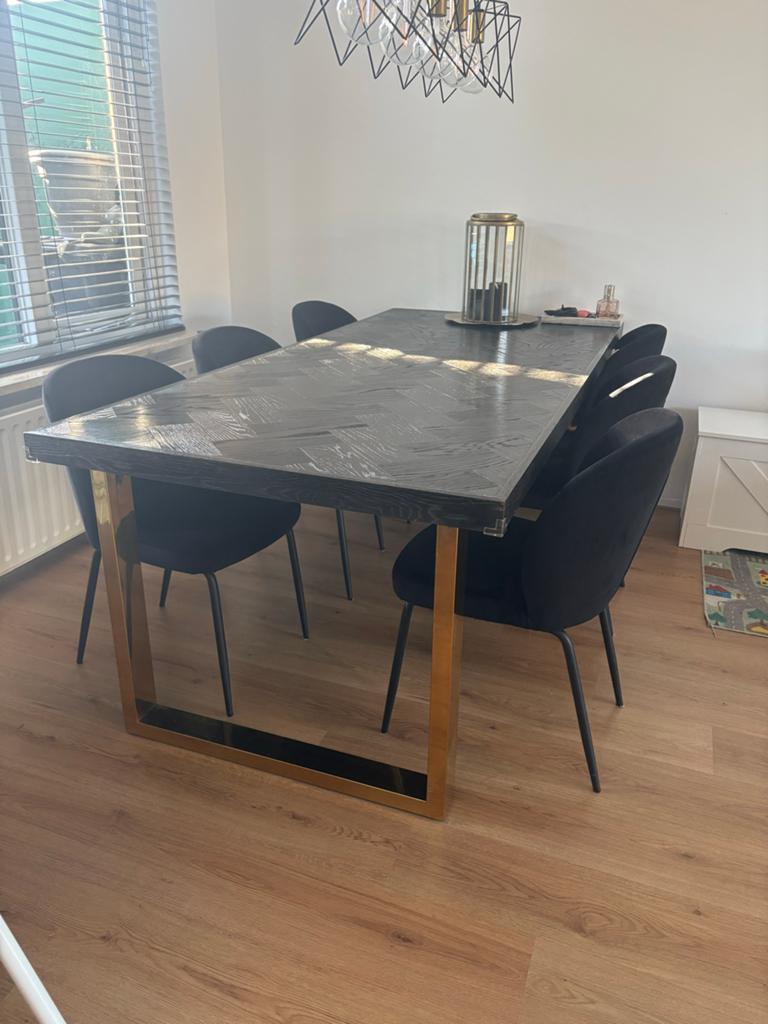 Richmond eettafel, Ophalen, 100 tot 150 cm, Eikenhout, Zo goed als nieuw