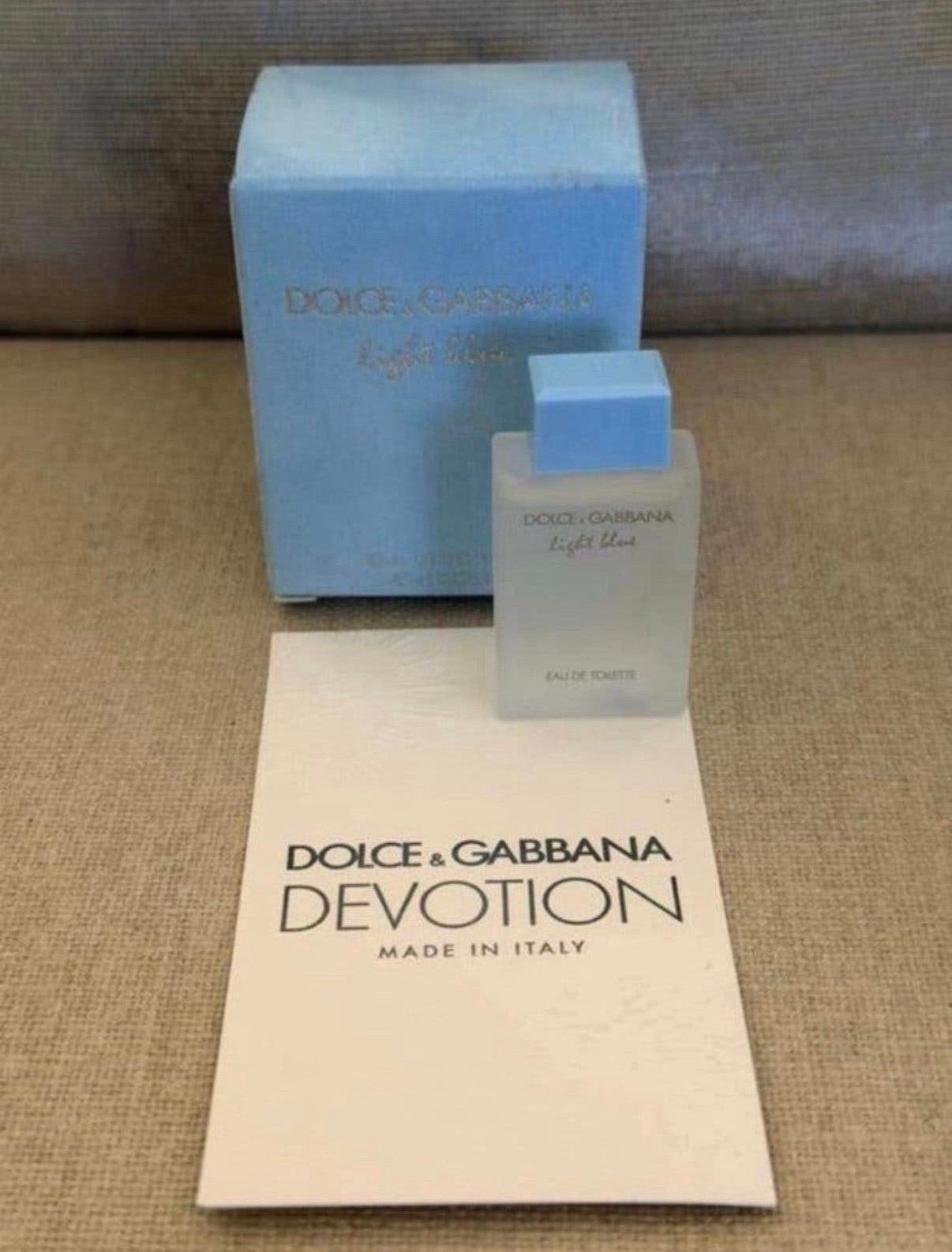 Miniatuur Dolce & Gabbana Light Blue 4,5 ml edt nieuw, Verzamelen, Verzenden, Nieuw, Miniatuur, Gevuld