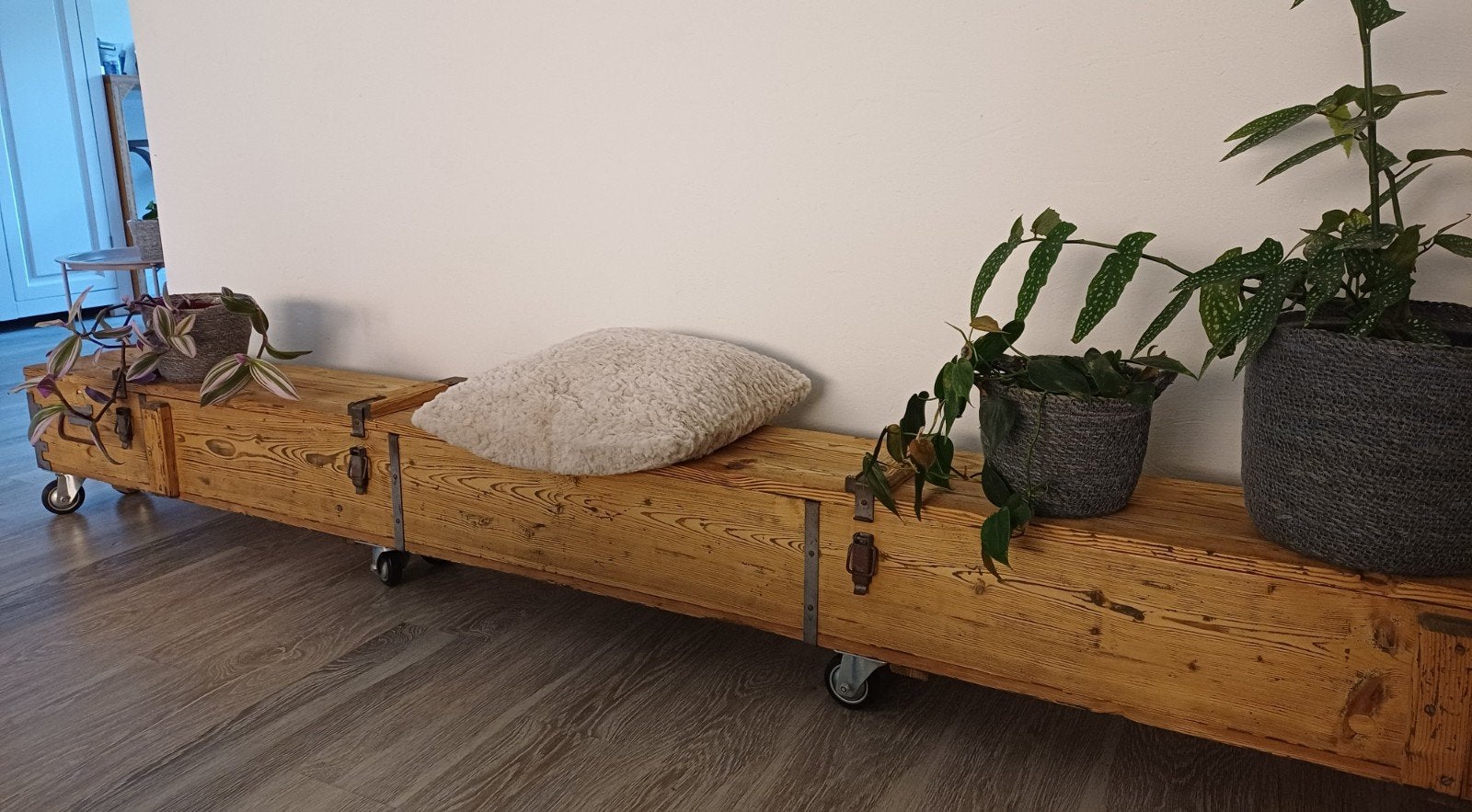 kist, legerkist, 3 meter, Ophalen, Minder dan 50 cm, 200 cm of meer, Zo goed als nieuw