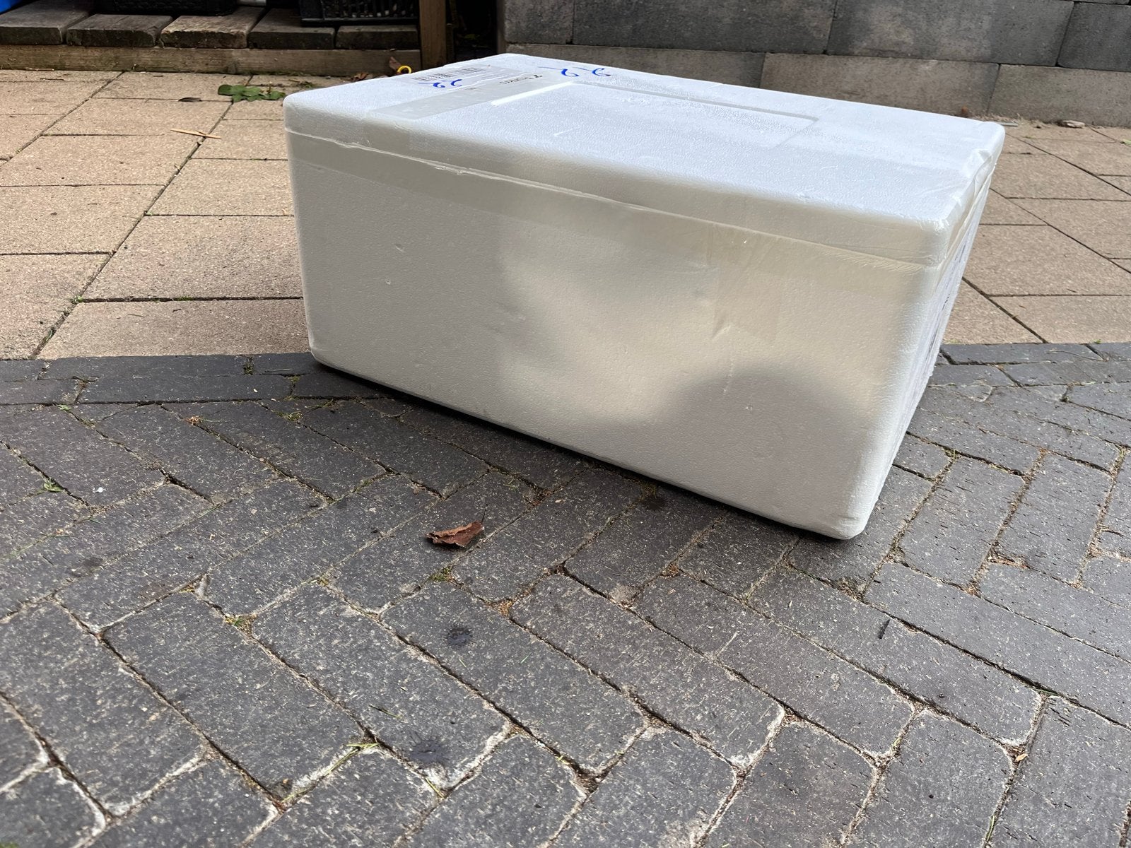 Grote piepschuim koelbox 2 st voor transport of opslag, Ophalen, Gebruikt, Koelbox, Koelelement
