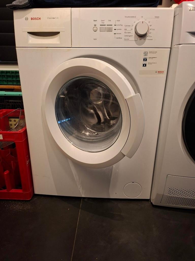 Gratis Bosch wasmachine Classixx 5.5, Witgoed en Apparatuur, Wasmachines, Ophalen, 1200 tot 1600 toeren, Gebruikt, Minder dan 85 cm
