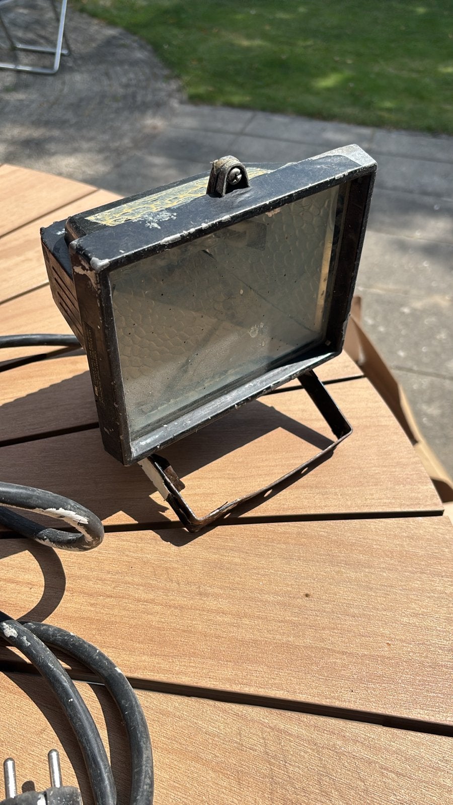 Robuuste Vijverlamp / Buitenlamp - Gebruikt, Ophalen, Gebruikt
